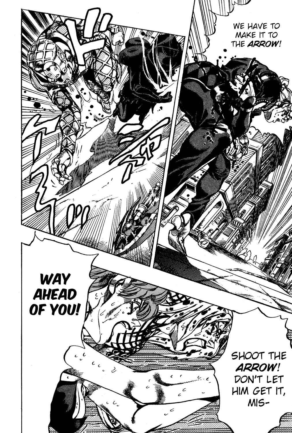 JoJo no Kimyou na Bouken: Part 5 - Ougon no Kaze Chapter 144 - Page 5