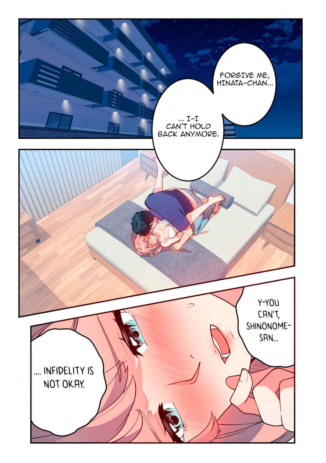 Kyou kara, Hitozuma Mansion ni Nyuukyo shimasu. Chapter 13 - Page 1