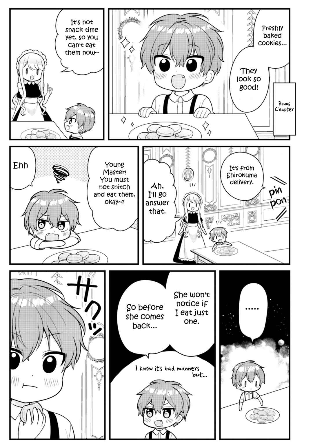 Tekito na Maid no Oneesan & Erasou de Ichizu na Botchan Chapter 41.5 - Page 1