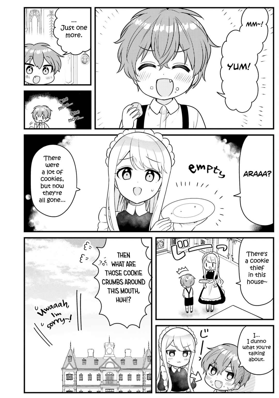 Tekito na Maid no Oneesan & Erasou de Ichizu na Botchan Chapter 41.5 - Page 2