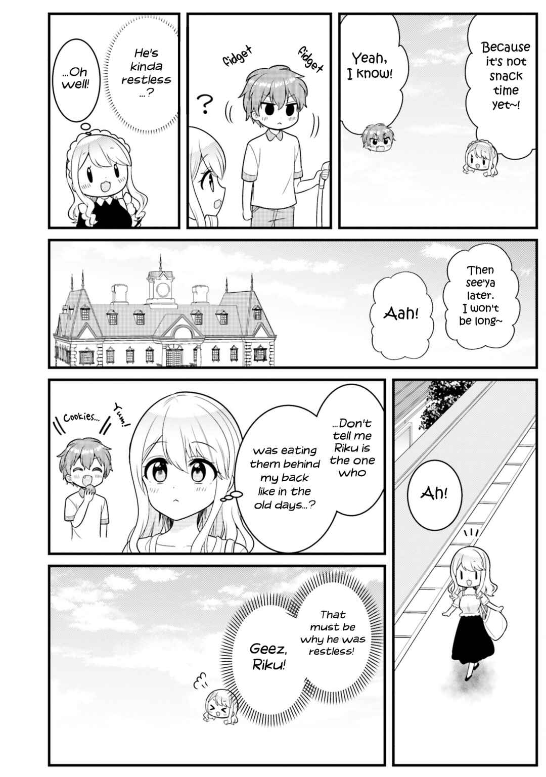 Tekito na Maid no Oneesan & Erasou de Ichizu na Botchan Chapter 41.5 - Page 4