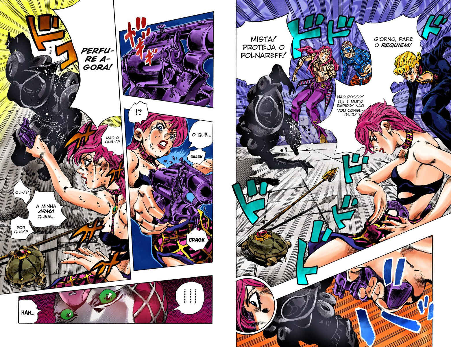 JoJo no Kimyou na Bouken: Part 5 - Ougon no Kaze Color-ban Chapter 139 - Page 10