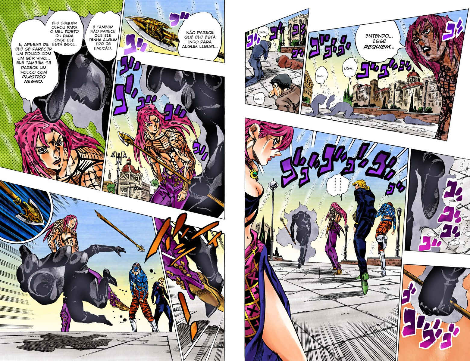 JoJo no Kimyou na Bouken: Part 5 - Ougon no Kaze Color-ban Chapter 139 - Page 5