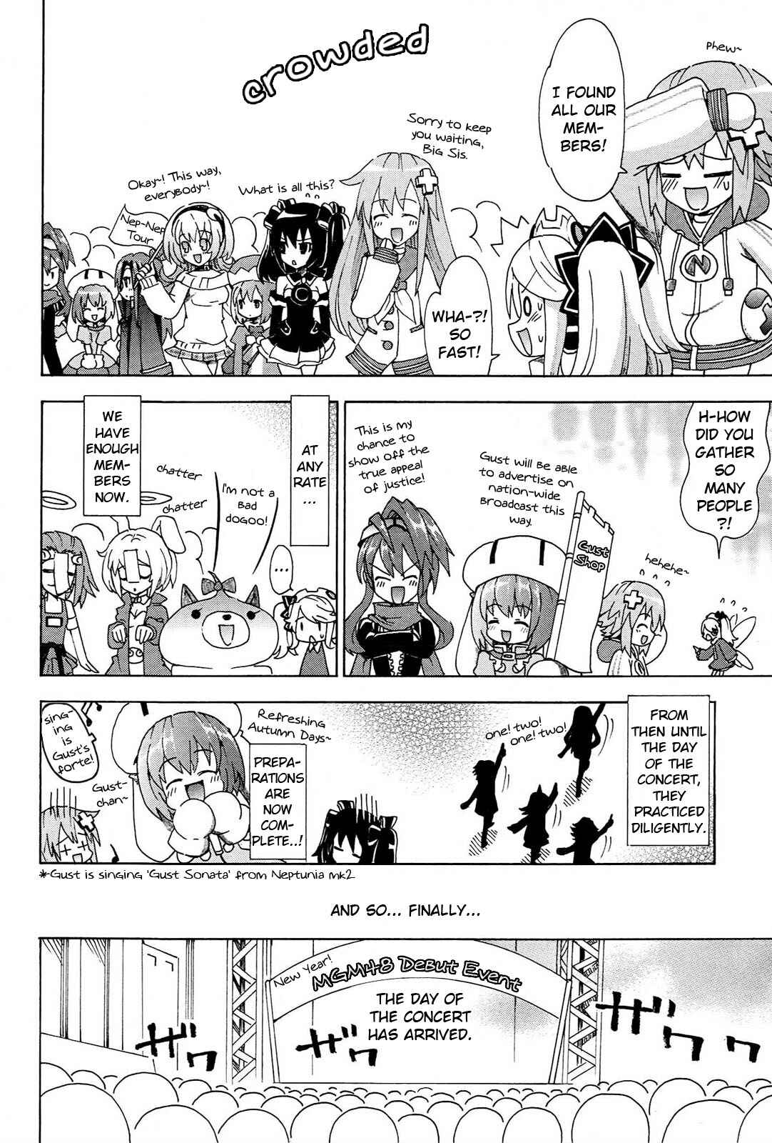 Choujigen Game Neptune - Megami Tsuushin Chapter 15 - Page 8