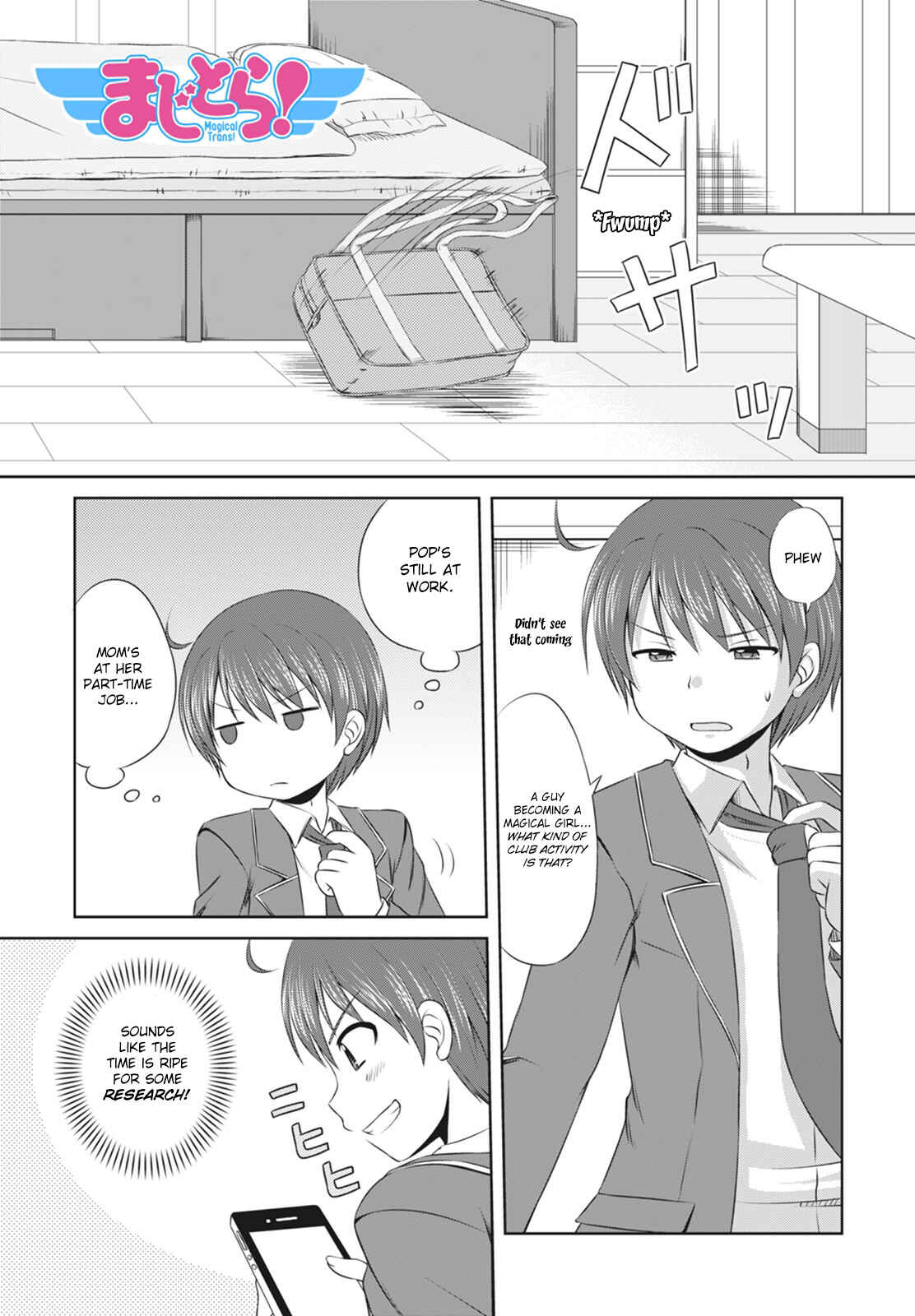 Magical Trans! Chapter 2 - Page 2