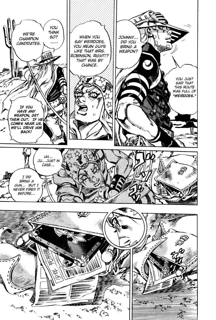JoJo no Kimyou na Bouken: Part 7 - Steel Ball Run Chapter 15 - Page 9