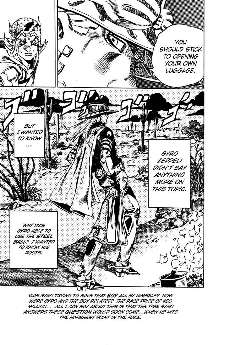 JoJo no Kimyou na Bouken: Part 7 - Steel Ball Run Chapter 15 - Page 13