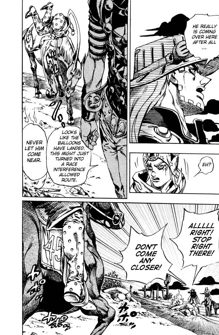 JoJo no Kimyou na Bouken: Part 7 - Steel Ball Run Chapter 15 - Page 14