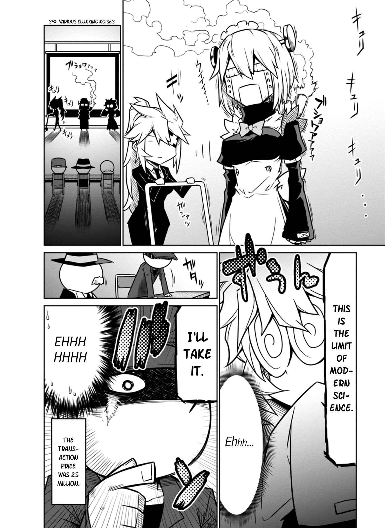 Zannen Onna Kanbu Black General-san Chapter 39 - Page 8