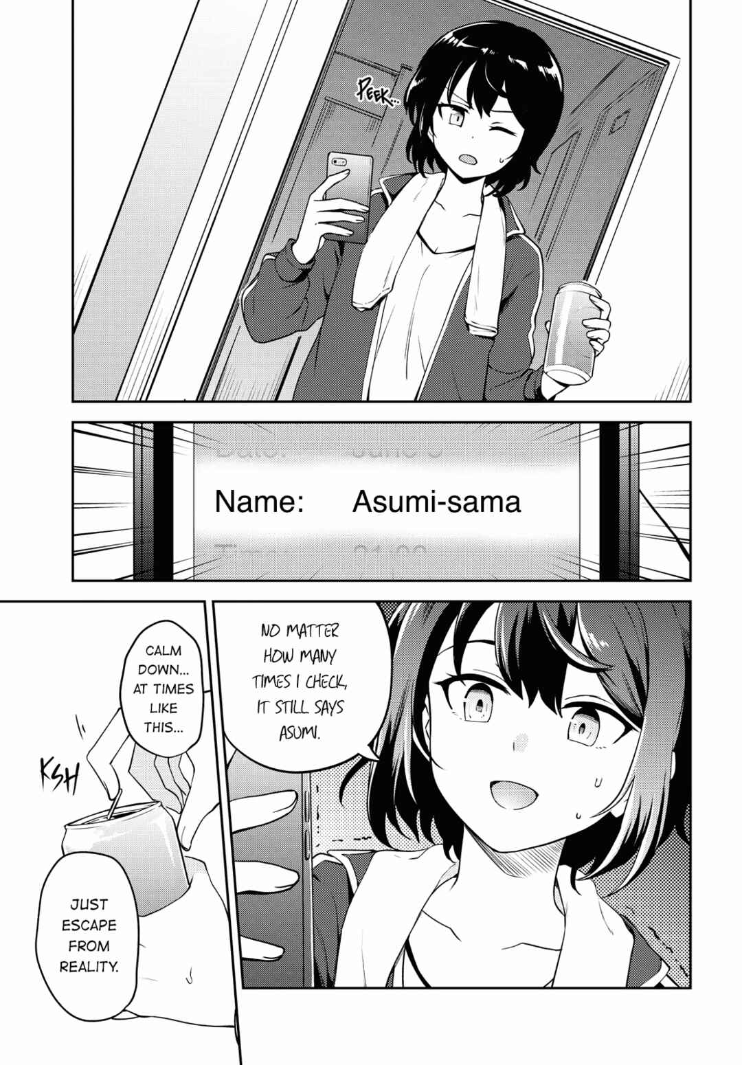 Asumi-chan wa Les Fuuzoku ni Kyoumi ga Arimasu! Chapter 6 - Page 3