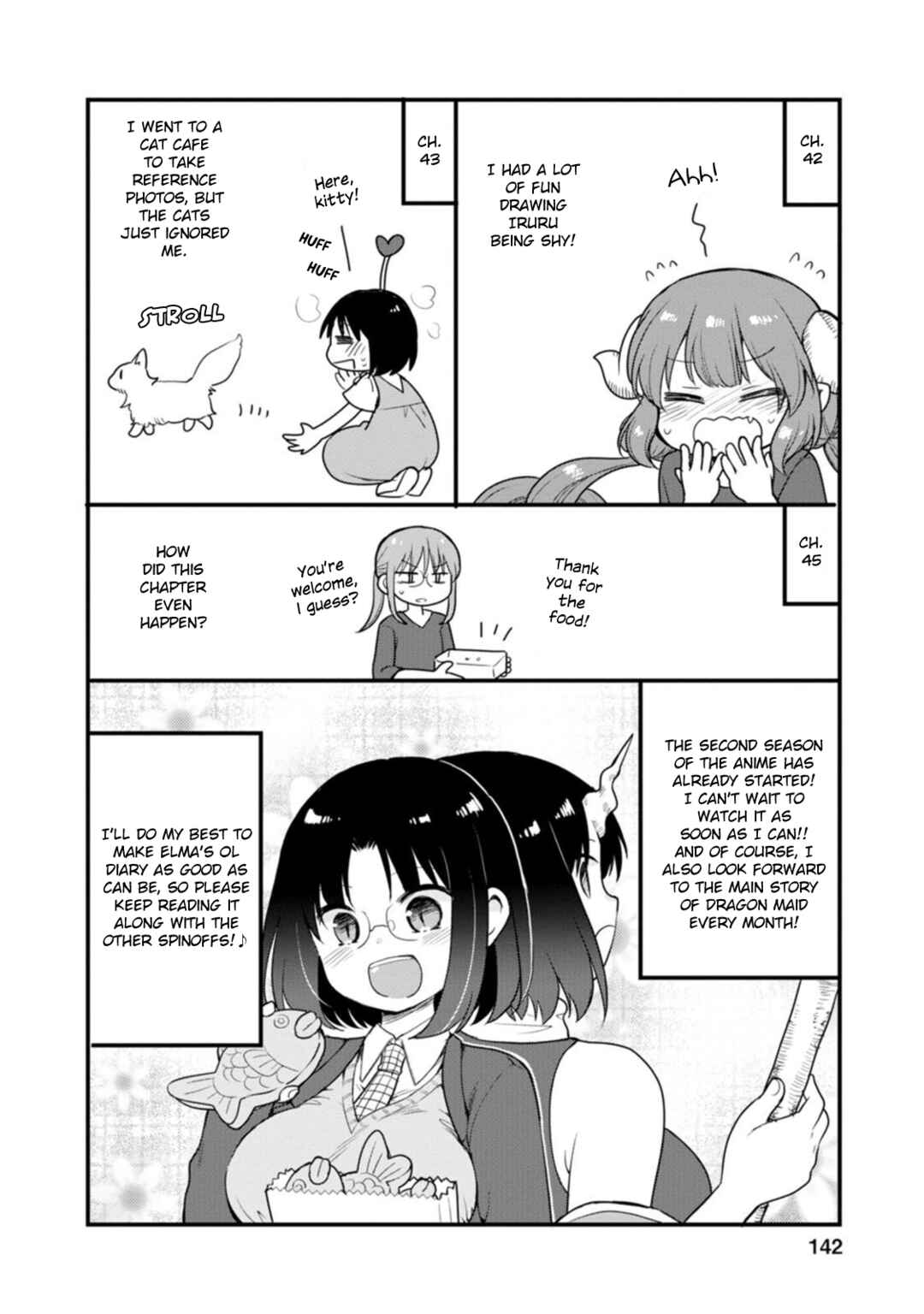 Kobayashi-san Chi no Maid Dragon - Elma OL Nikki Chapter 45.5 - Page 2