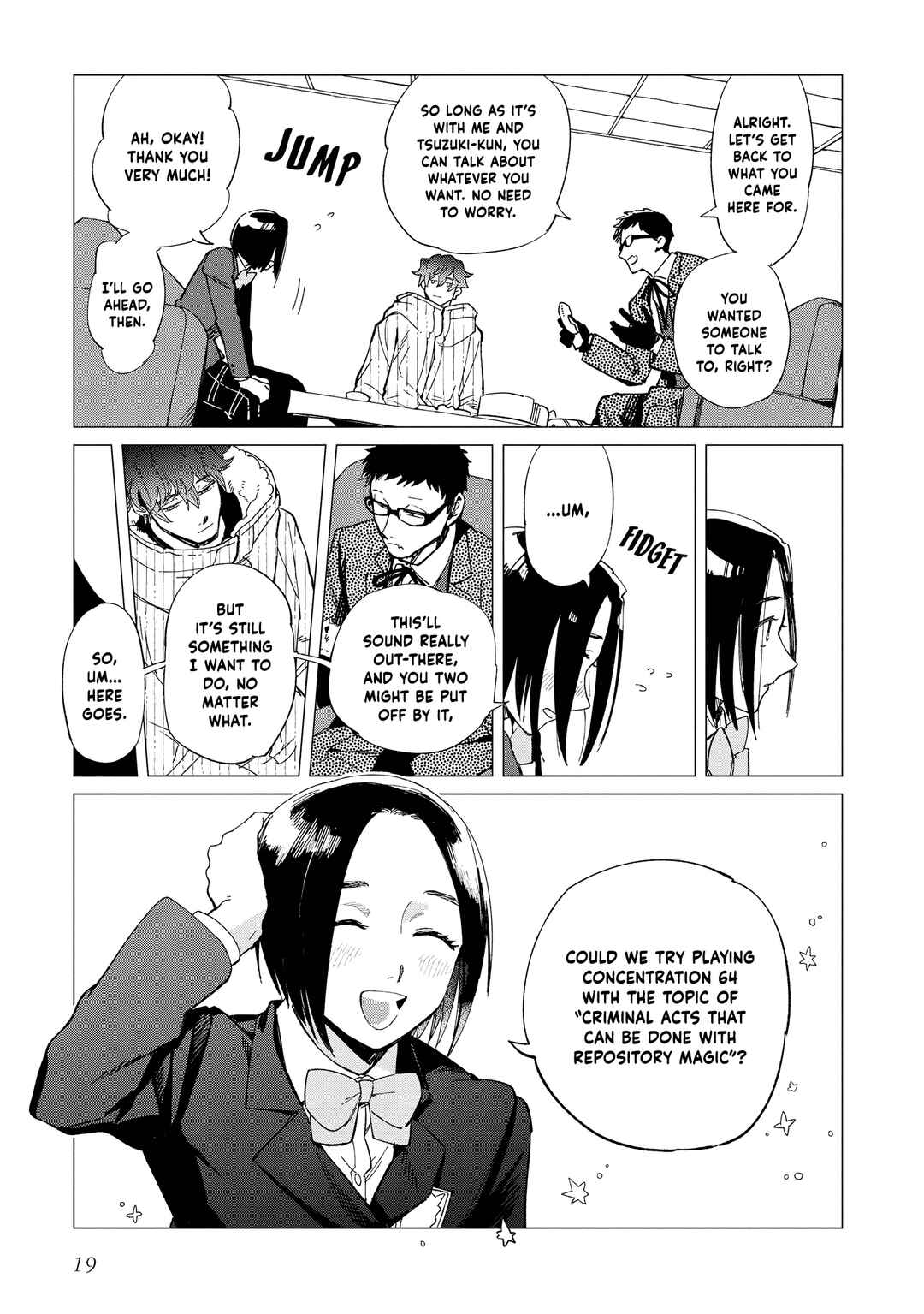 Shinozaki-kun no Mente Jijou Chapter 31 - Page 19