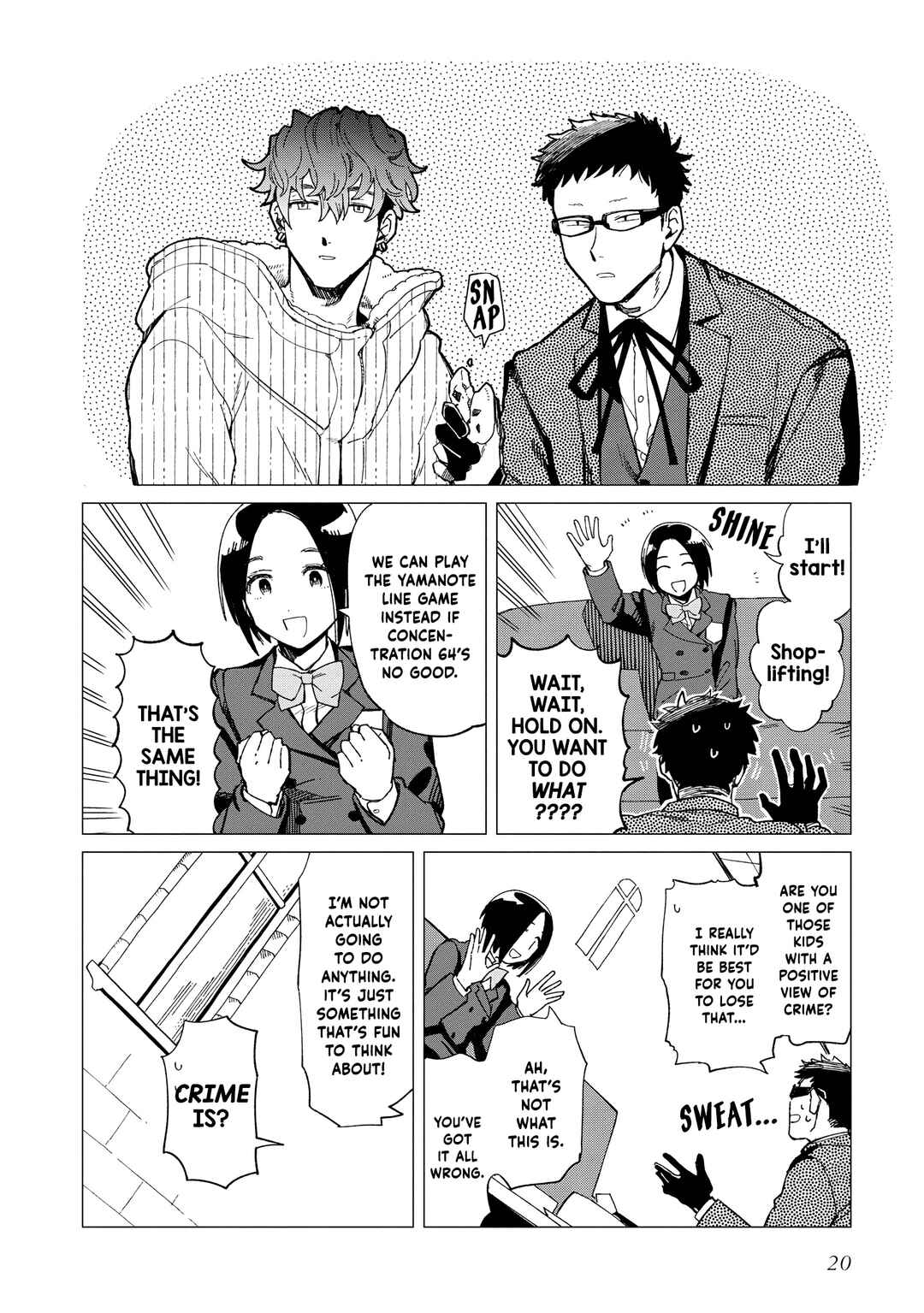 Shinozaki-kun no Mente Jijou Chapter 31 - Page 20