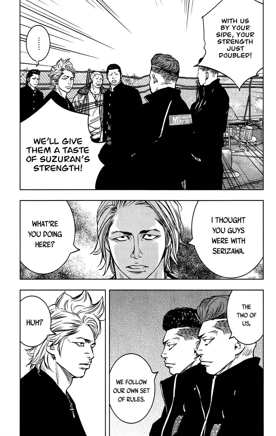 Crows ZERO II - Suzuran x Housen Chapter 27 - Page 7