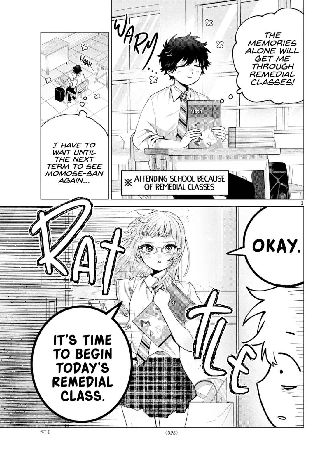 Momose Akira no Hatsukoi Hatan-chuu. Chapter 41 - Page 3