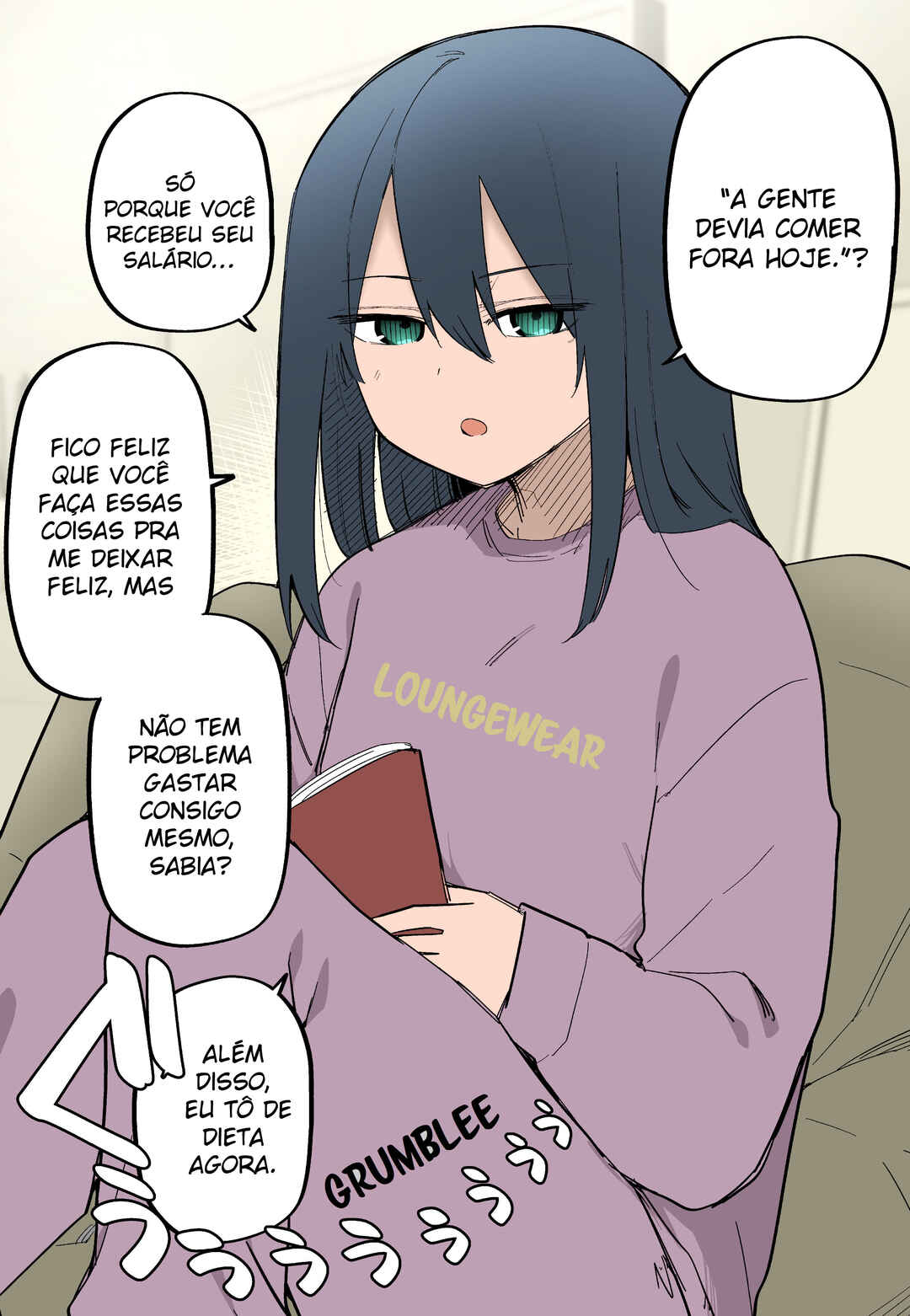 Moto Azadarake no Kanojo ga Shinpai de (Fan Colored) Chapter 3 - Page 1