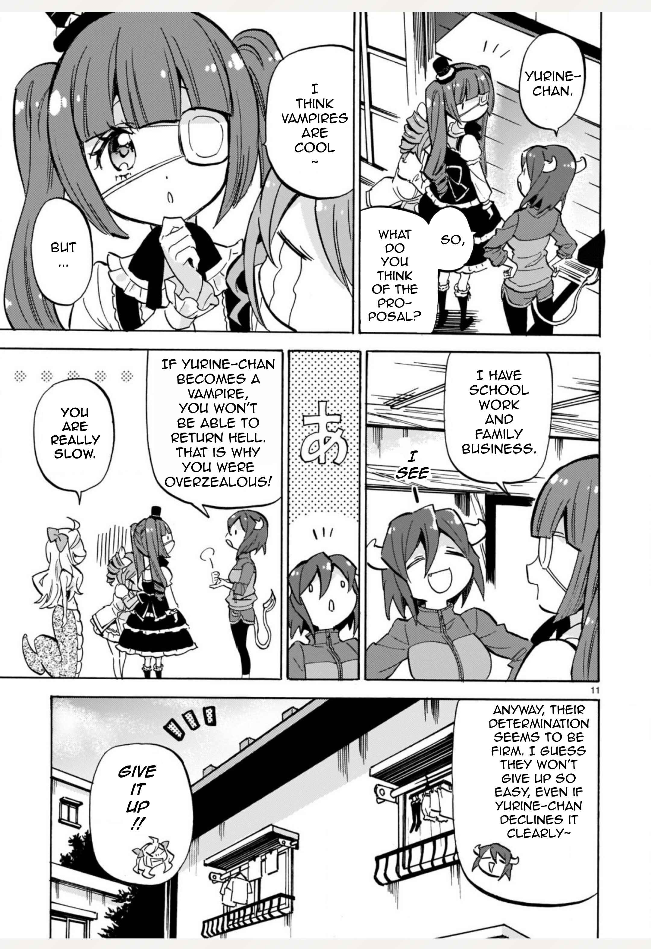 Jashin-chan Dropkick Chapter 198 - Page 11