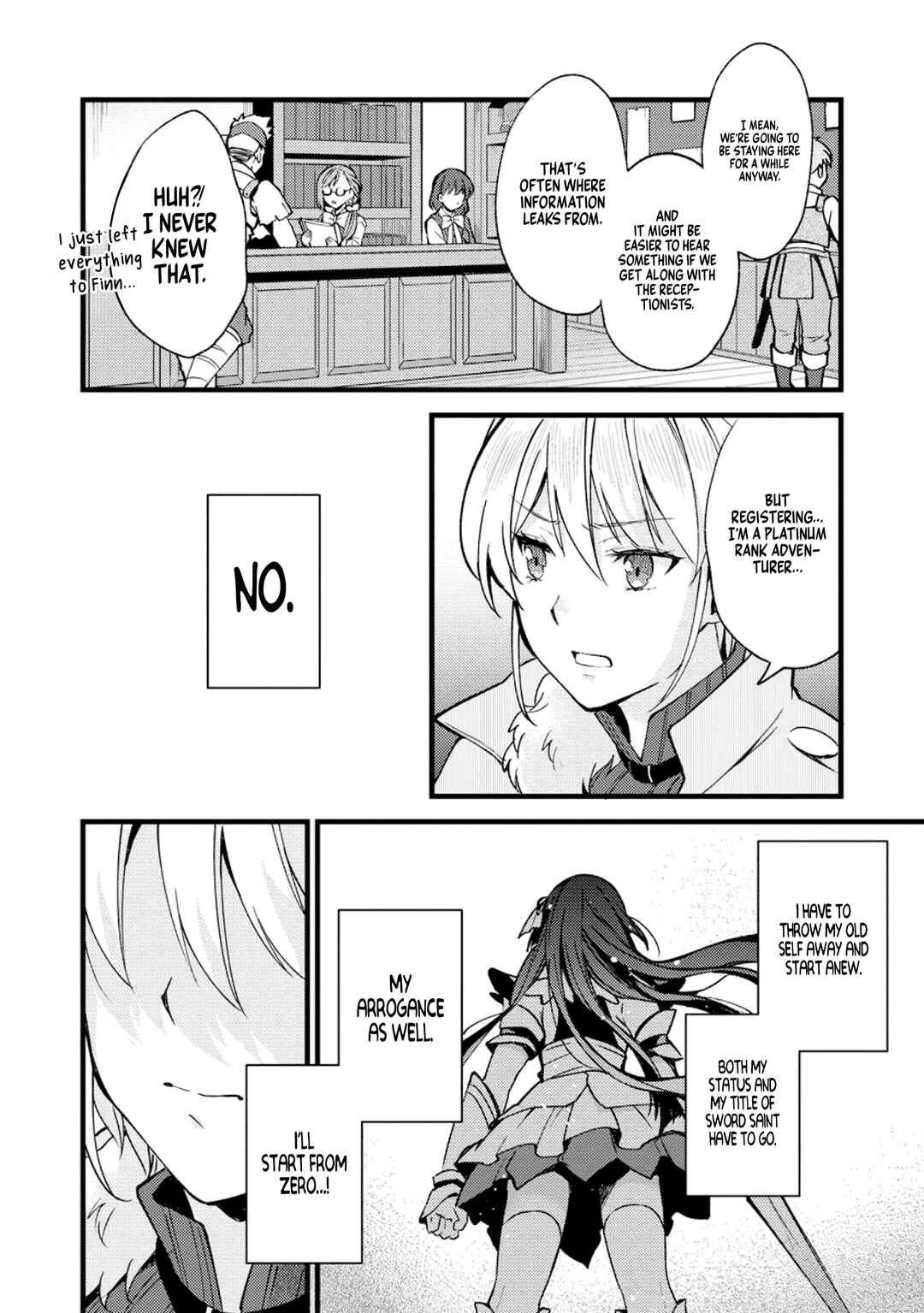 Kensei no Osananajimi ga Power Hara de Ore ni Tsuraku Ataru node, Zetsuen Shite Henkyou de Makenshi to shite Denaosu Koto ni shita. Chapter 21 - Page 14