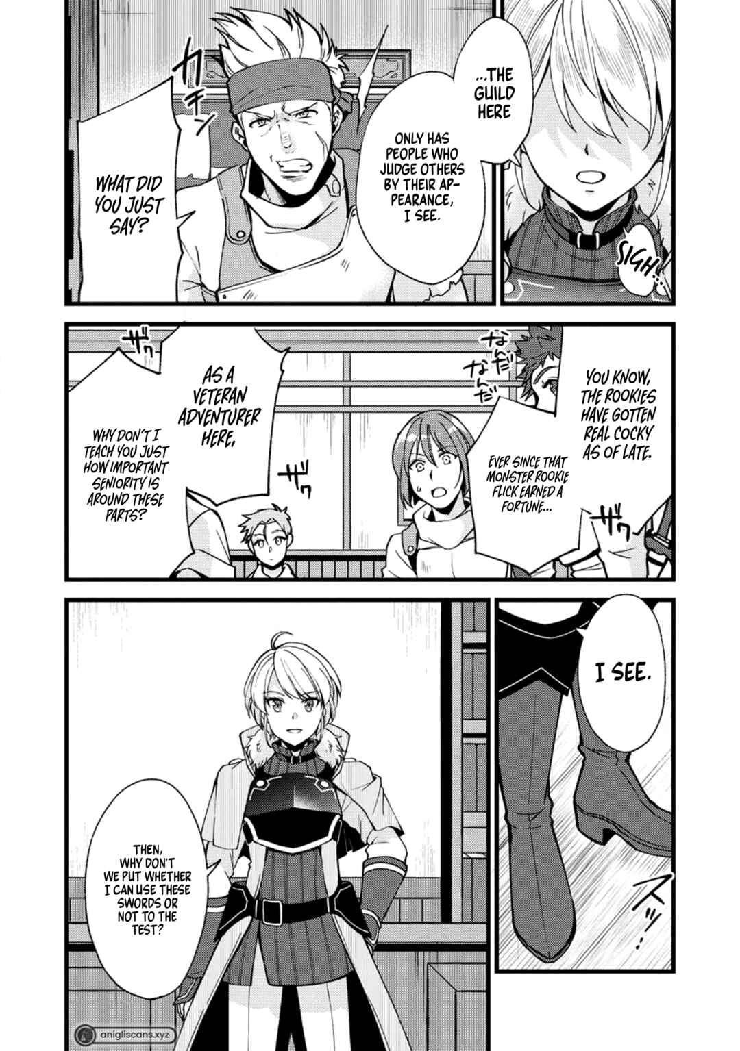 Kensei no Osananajimi ga Power Hara de Ore ni Tsuraku Ataru node, Zetsuen Shite Henkyou de Makenshi to shite Denaosu Koto ni shita. Chapter 21 - Page 24