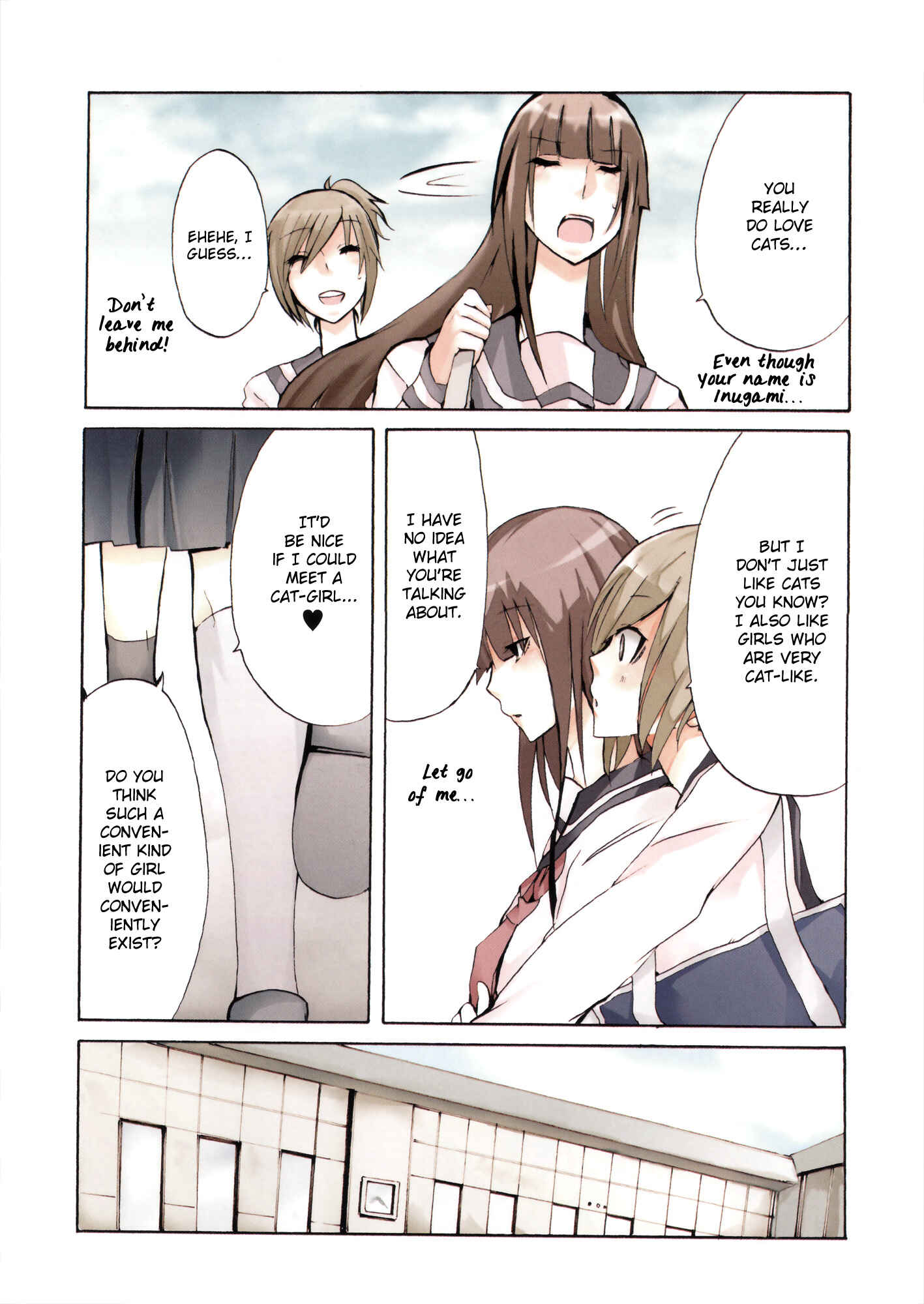 Inugami-san to Nekoyama-san Chapter 0 - Page 8