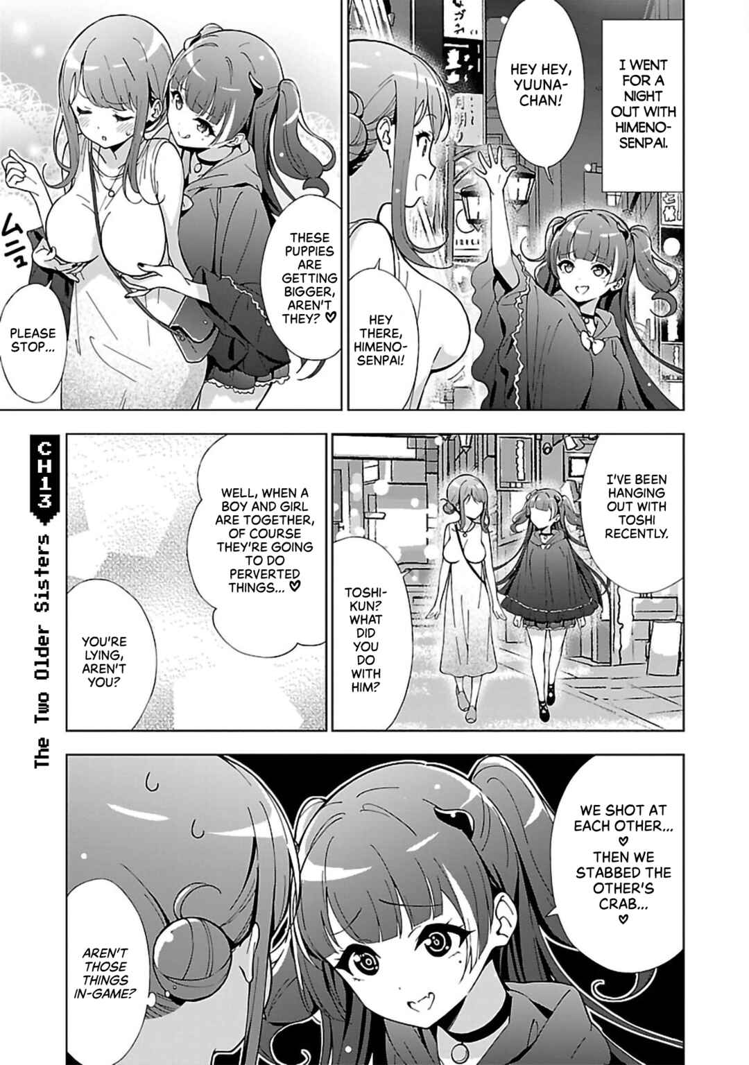 Onee-chan wa Game wo Suruto Hito ga Kawaru Onee-chan Chapter 13 - Page 1