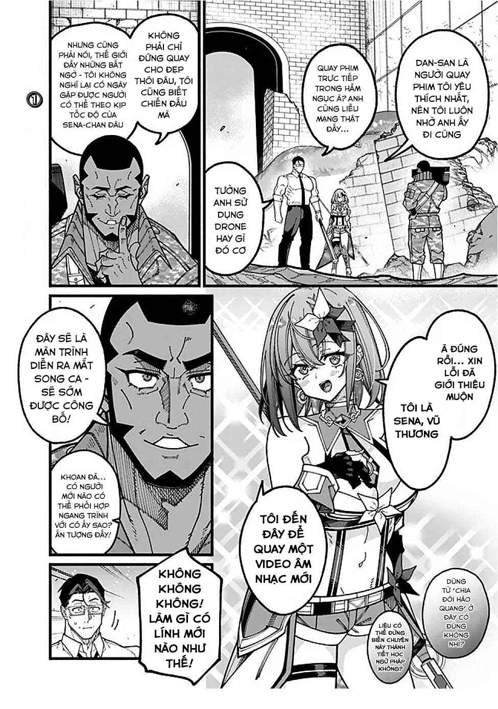 Jimi na Ojisan, Jitsu wa Eiyuu datta. ~Jikaku ga Nai Mama Musou Shitetara, Mei no Dungeon Haishin de Sarasareteta you desu~ Chapter 14 - Page 4