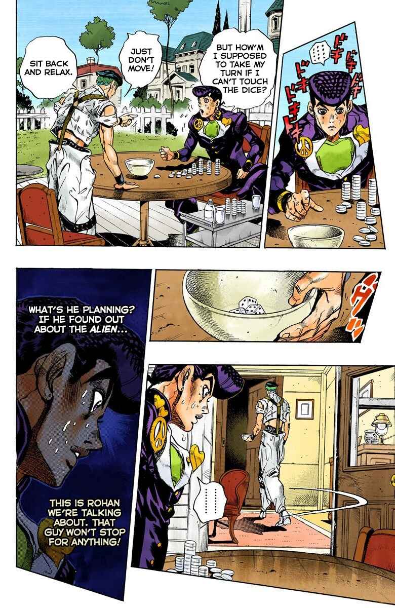JoJo no Kimyou na Bouken: Part 4 - Diamond wa Kudakenai Color-ban Chapter 117 - Page 2