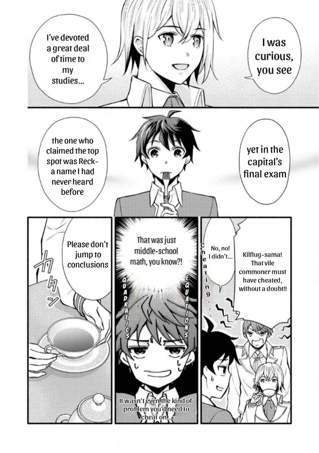 Gakuen Kishi no Level Up! Level 1000 Koe no Tenseisha, Ochikobore Class ni Nyuugaku. Soshite, Chapter 2 - Page 16