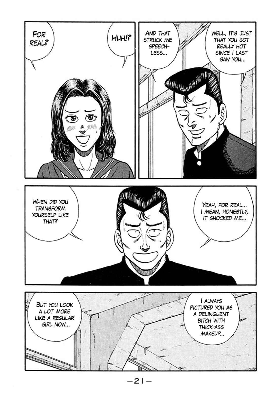 Be-bop High School Chapter 206 - Page 21