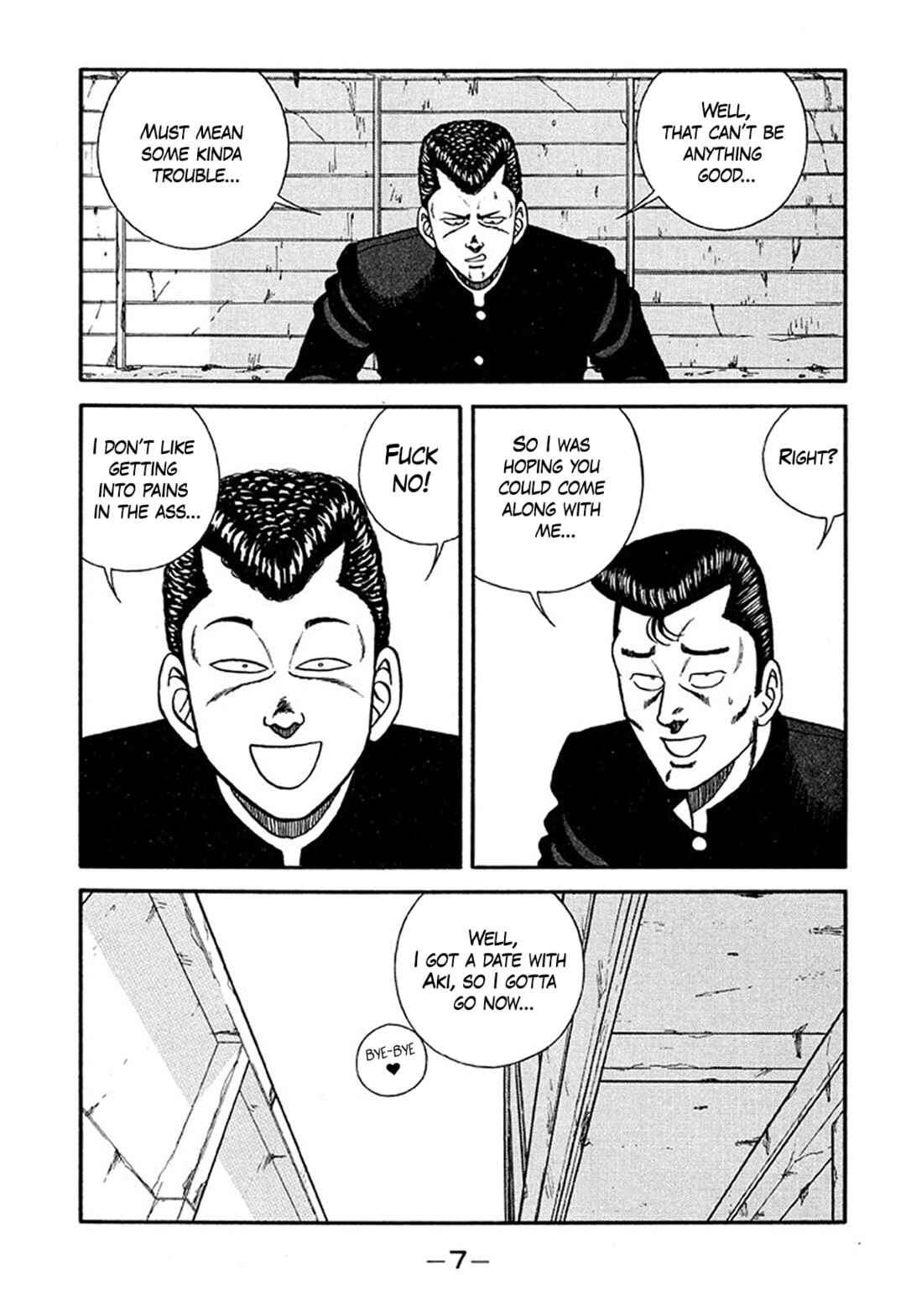 Be-bop High School Chapter 206 - Page 7