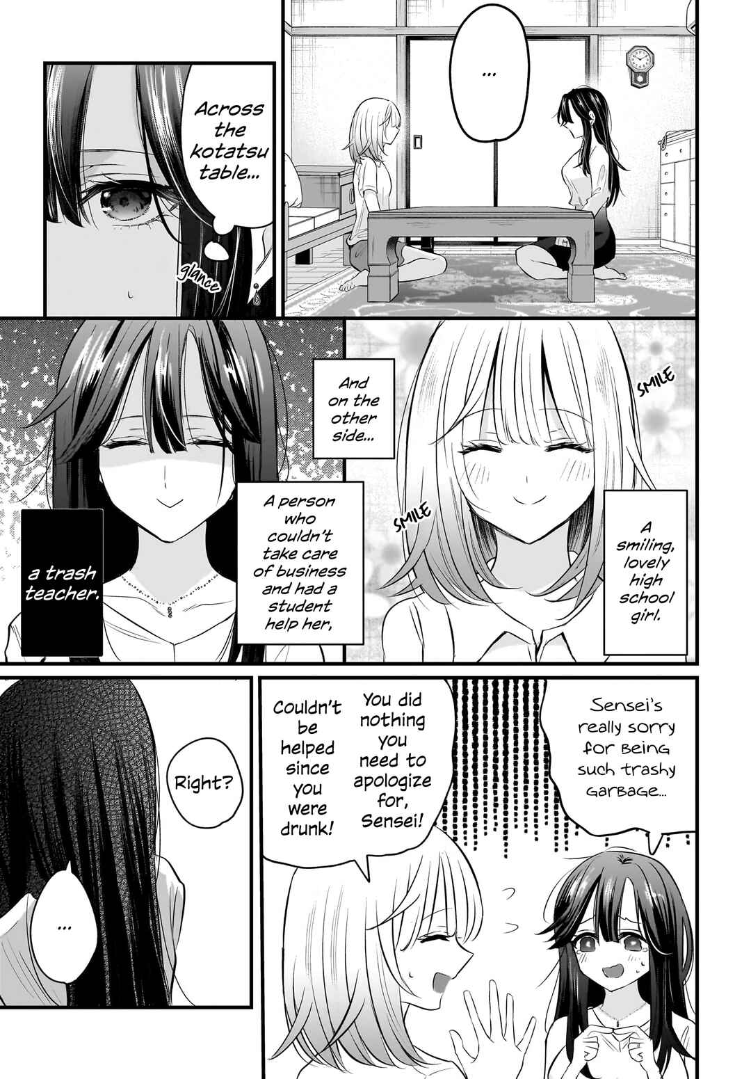 Hitodzuma Kyoushi ga Oshiego no Joshi koukousei ni do hamari suru Hanashi Chapter 3 - Page 21
