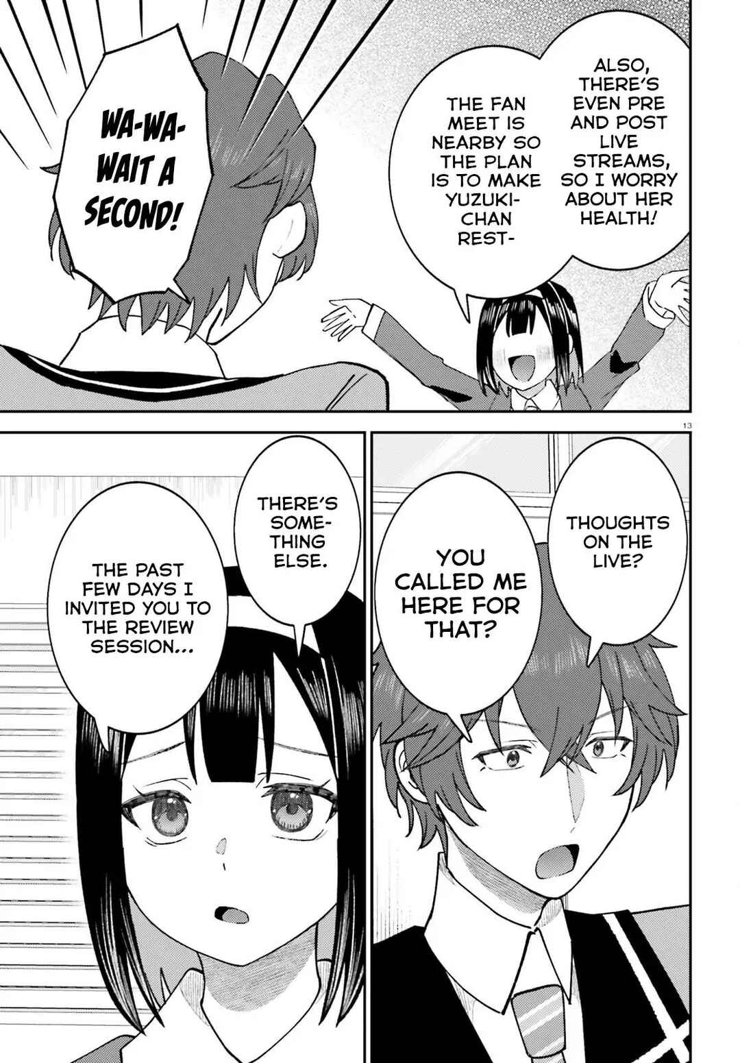Ore no Haitoku Meshi wo Onedari Sezu ni Irarenai, Otonari no Top Idol-sama Chapter 11 - Page 14