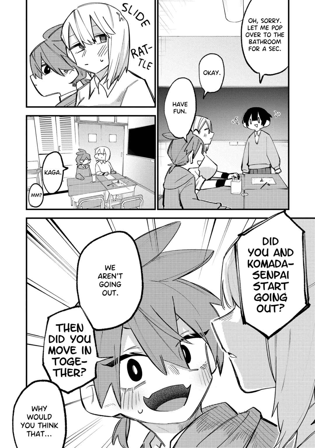 Komada-san wo Komarasetai Chapter 18 - Page 4