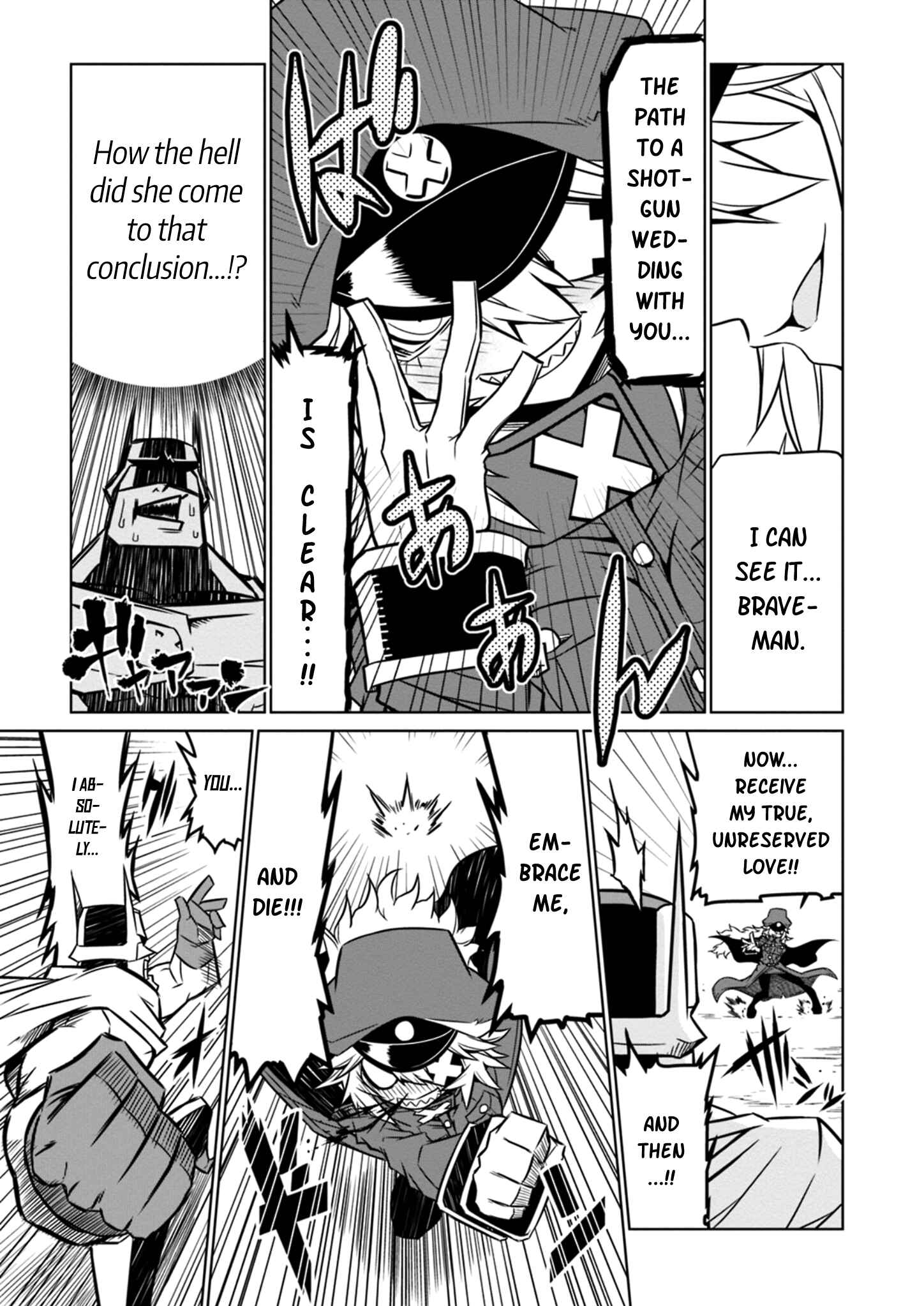 Zannen Onna Kanbu Black General-san Chapter 34 - Page 10