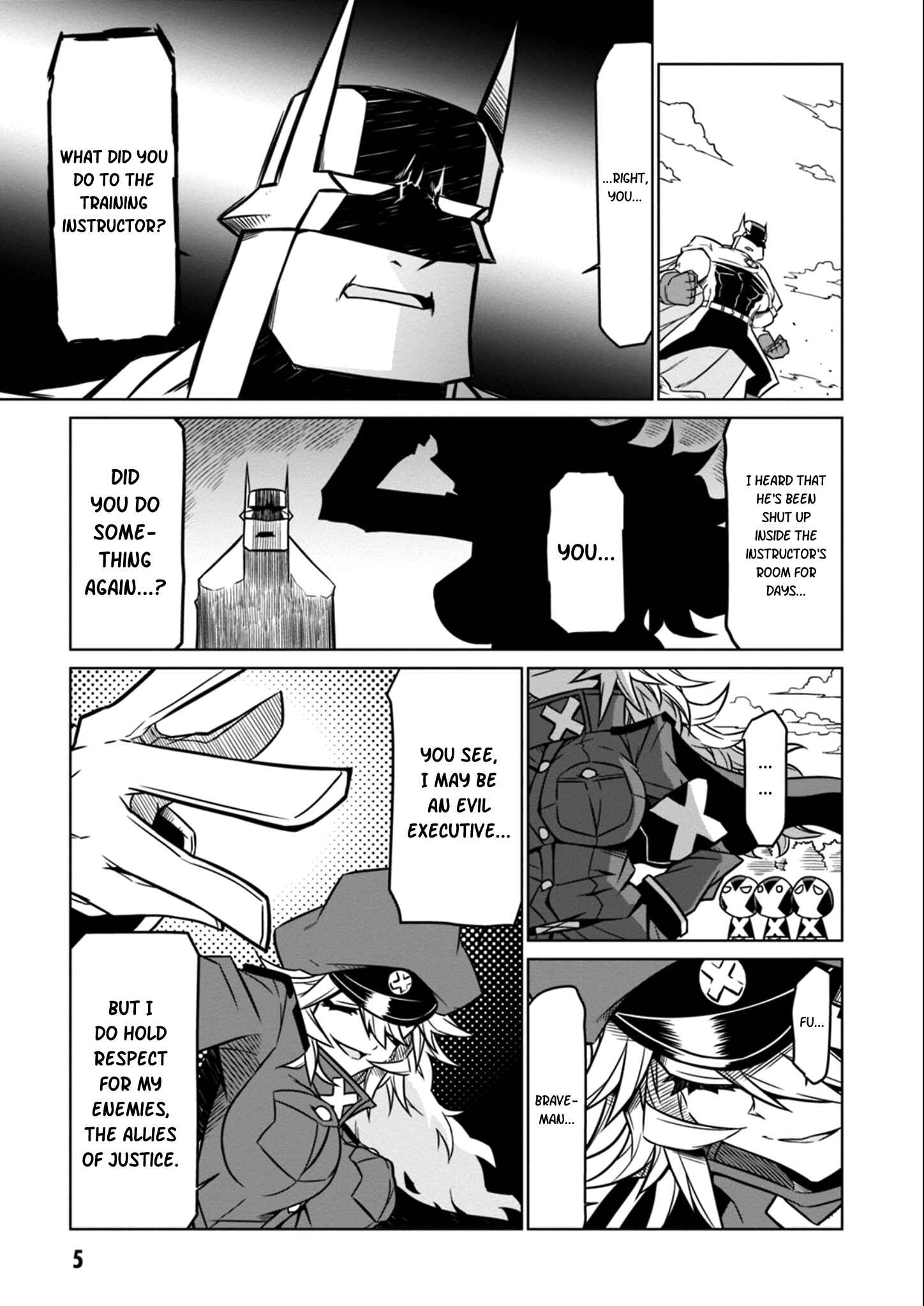 Zannen Onna Kanbu Black General-san Chapter 34 - Page 6