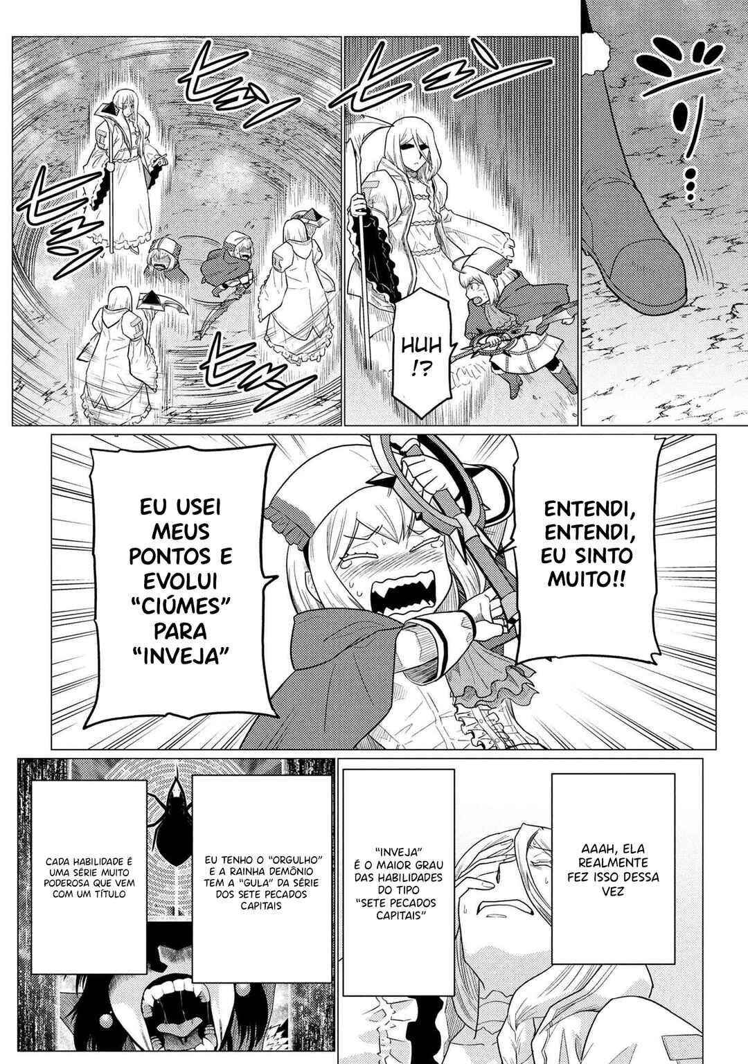 Kumo desu ga, Nani ka? Chapter 74.1 - Page 9