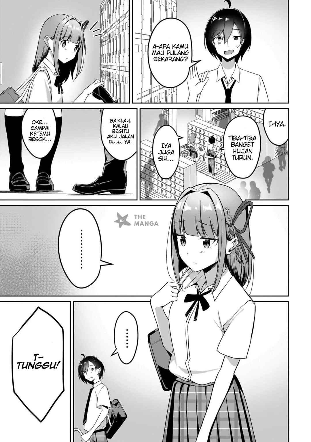 Maigo no Onnanoko wo Ie made Todoketara, Genkan kara Detekita no wa Gakunen Ichi no Bishoujo deshita Chapter 7.1 - Page 4