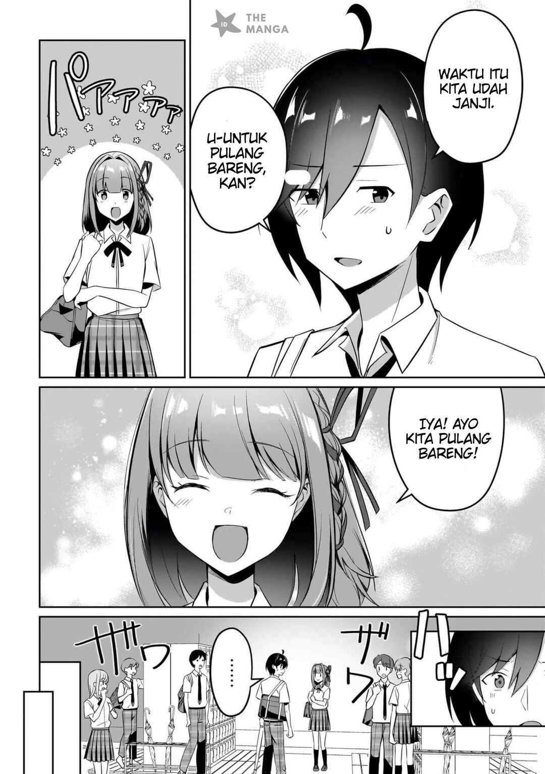 Maigo no Onnanoko wo Ie made Todoketara, Genkan kara Detekita no wa Gakunen Ichi no Bishoujo deshita Chapter 7.1 - Page 5