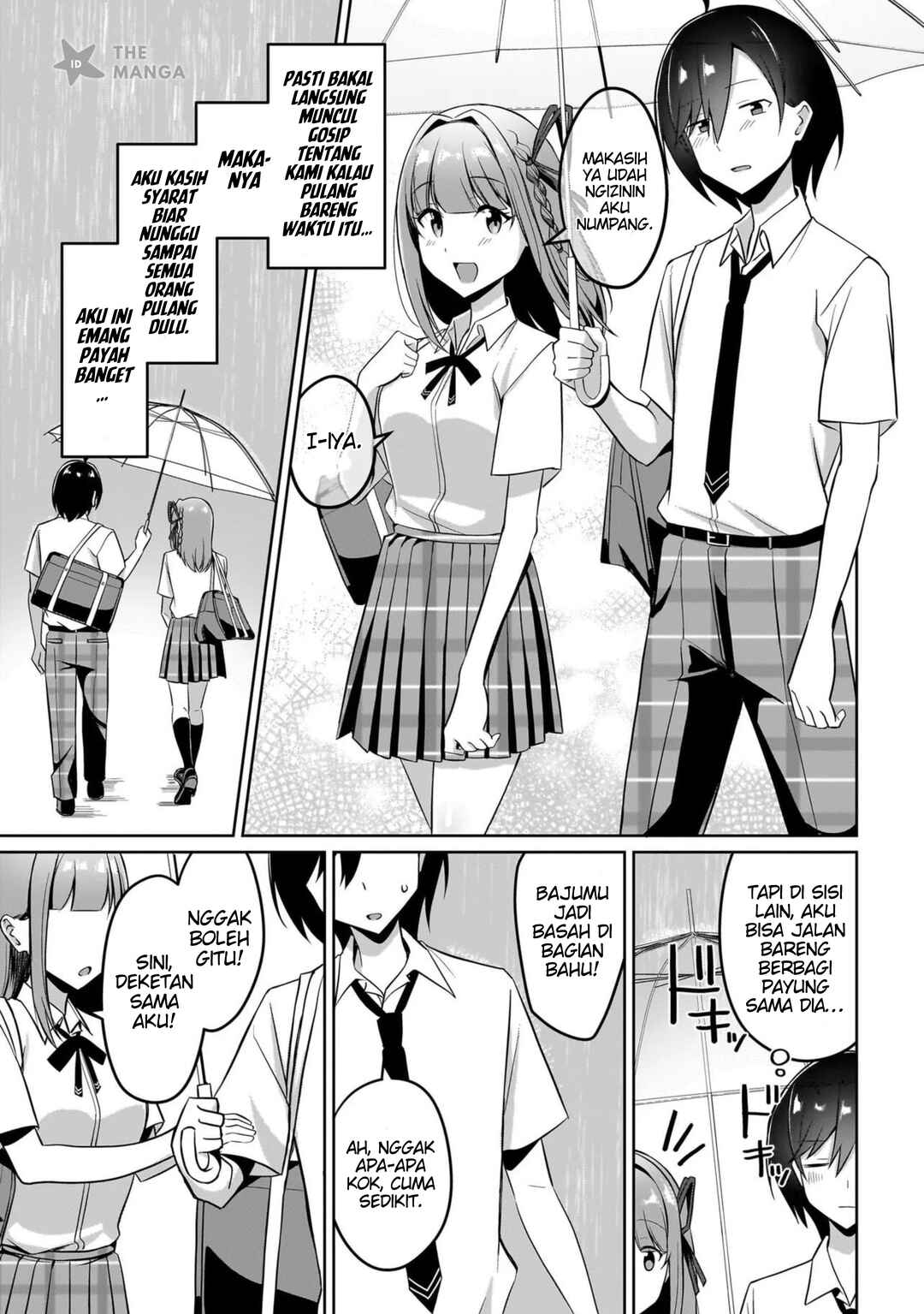Maigo no Onnanoko wo Ie made Todoketara, Genkan kara Detekita no wa Gakunen Ichi no Bishoujo deshita Chapter 7.1 - Page 6