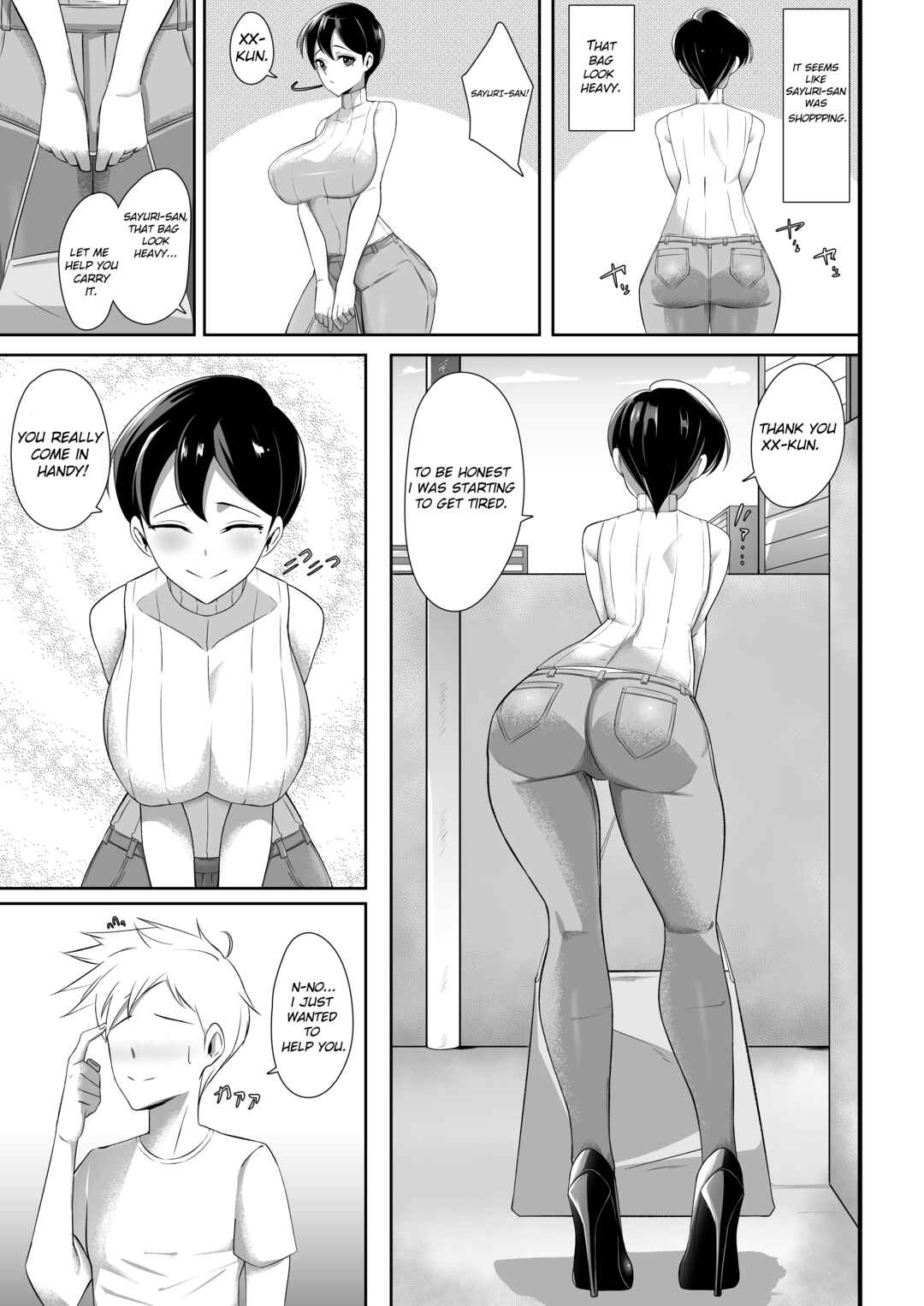 My Clumsy and Erotic Neighbor Sayuri-san Chapter 4 - Page 1