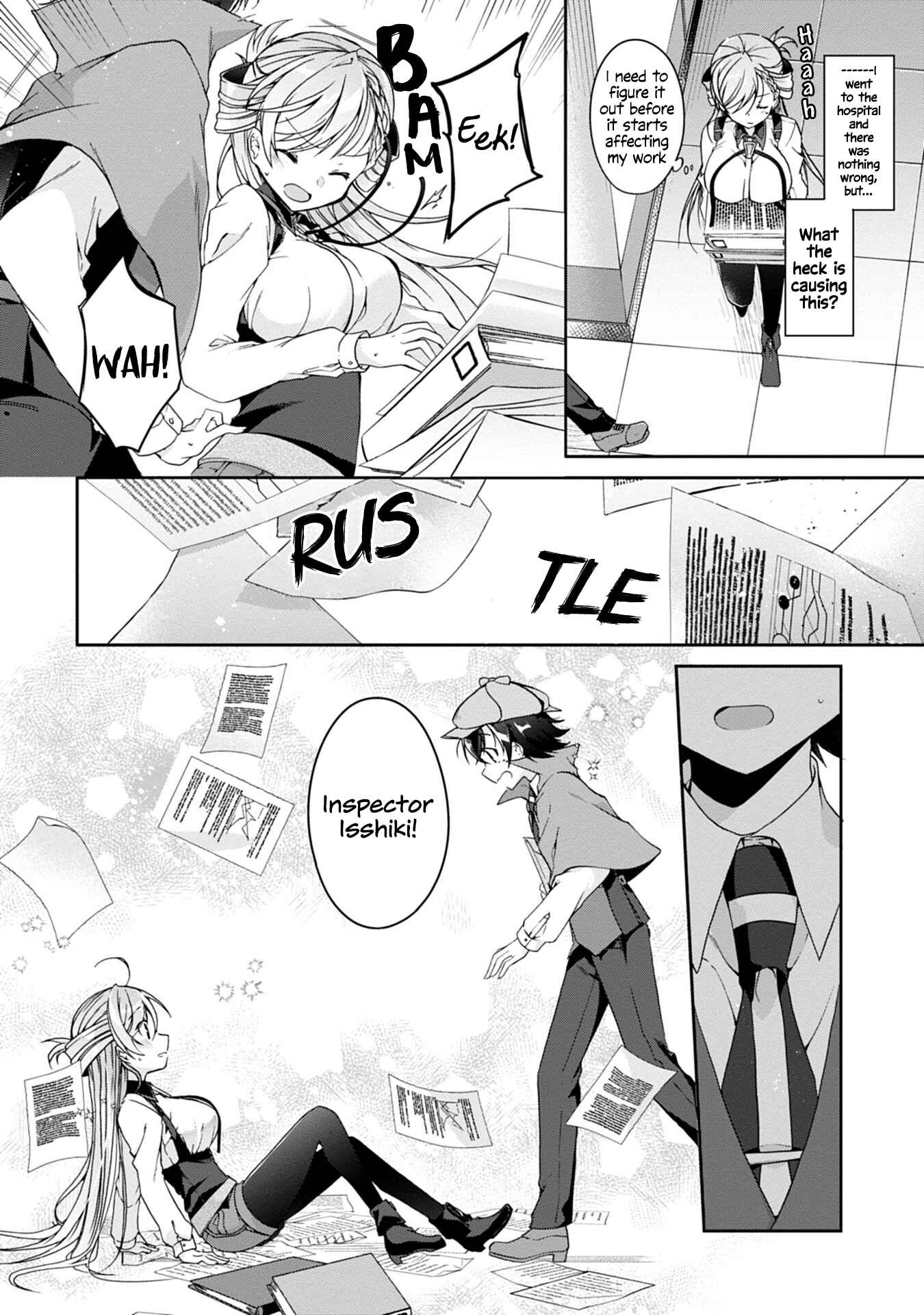 Isshiki-san wa Koi wo Shiritai. Chapter 1 - Page 18