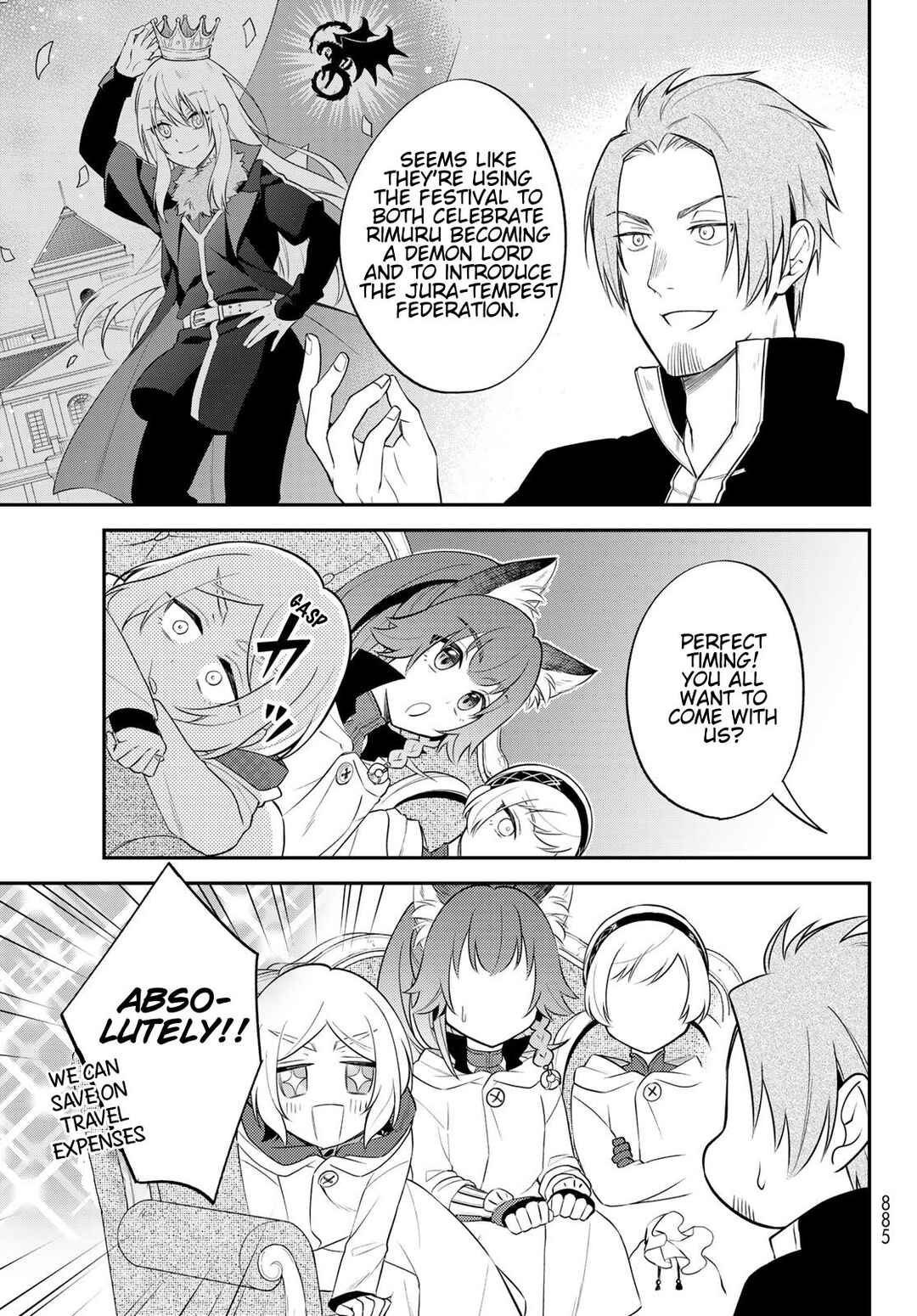 Tensei Shitara Slime Datta Ken: Ibun - Makoku Kurashi no Trinity Chapter 74 - Page 25
