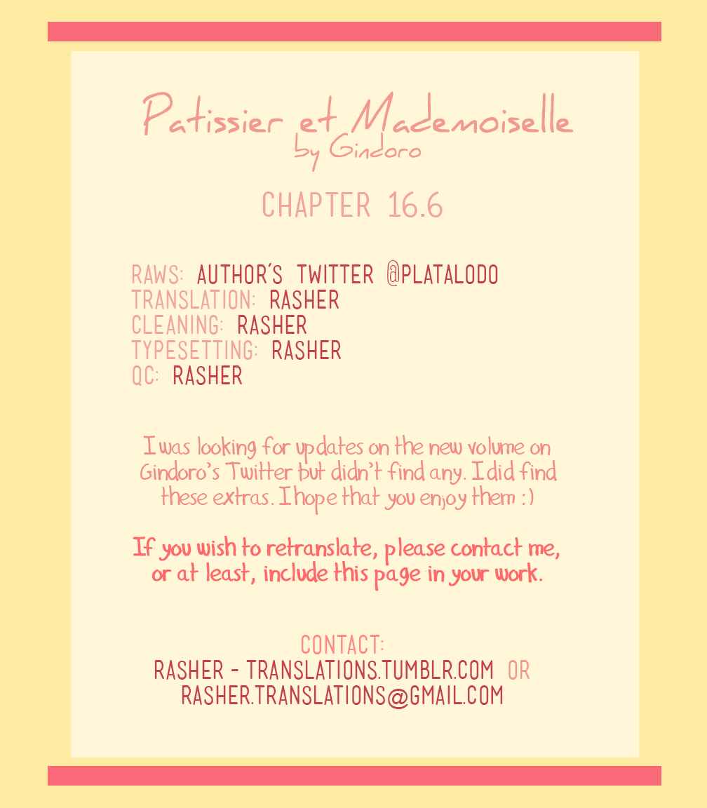 Patissier-san to Oujo-san Chapter 16.6 - Page 6