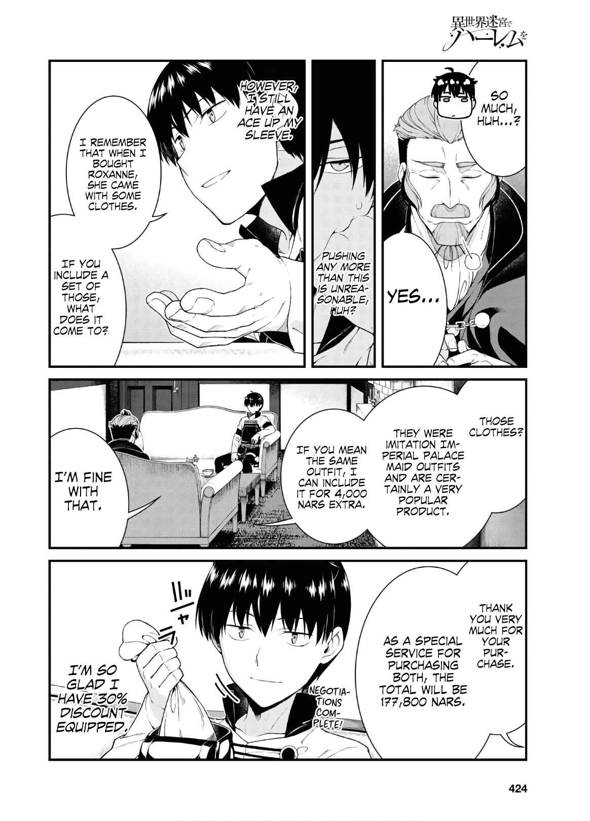 Isekai Meikyuu de Harem o Chapter 38 - Page 18