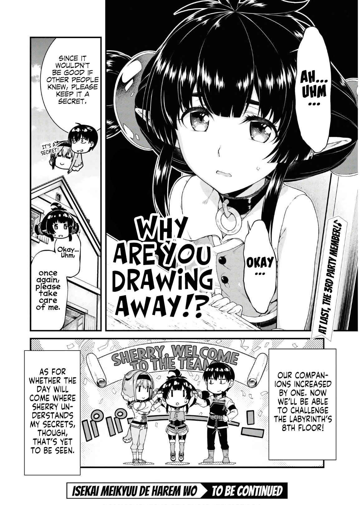 Isekai Meikyuu de Harem o Chapter 38 - Page 34