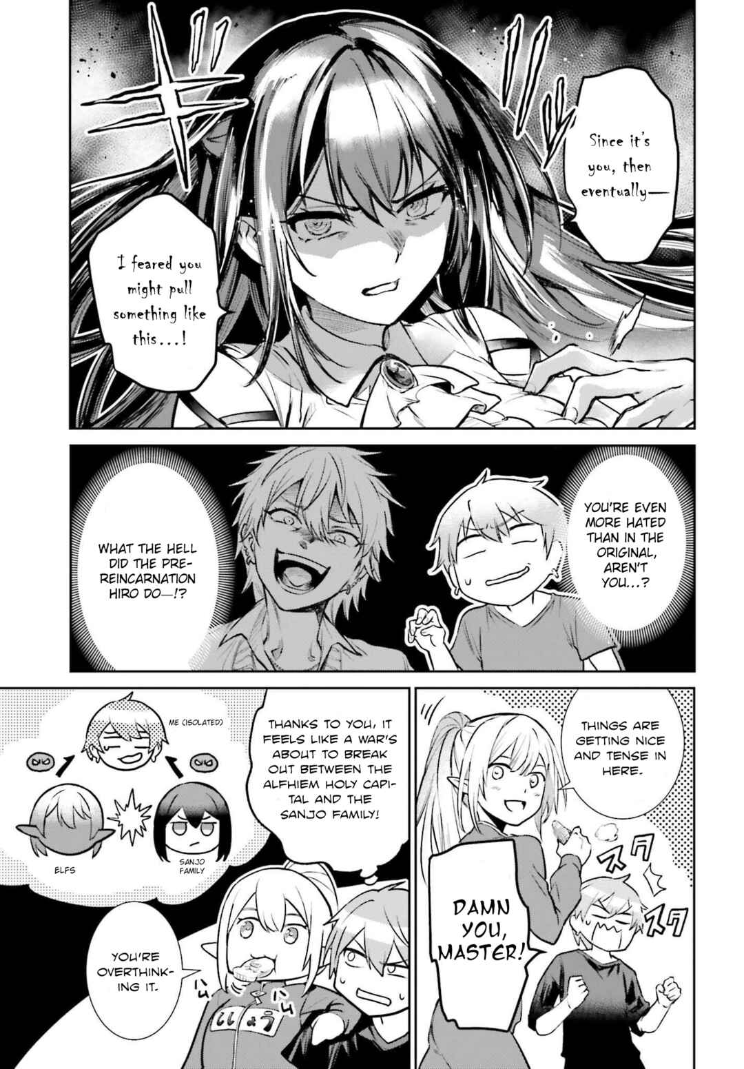 Danshi Kinsei Game Sekai de Ore ga Yaru Beki Yuiitsu no Koto: Yuri no Aida ni Hasamaru Otoko Toshite Tensei Shite Shimaimashita Chapter 5 - Page 10