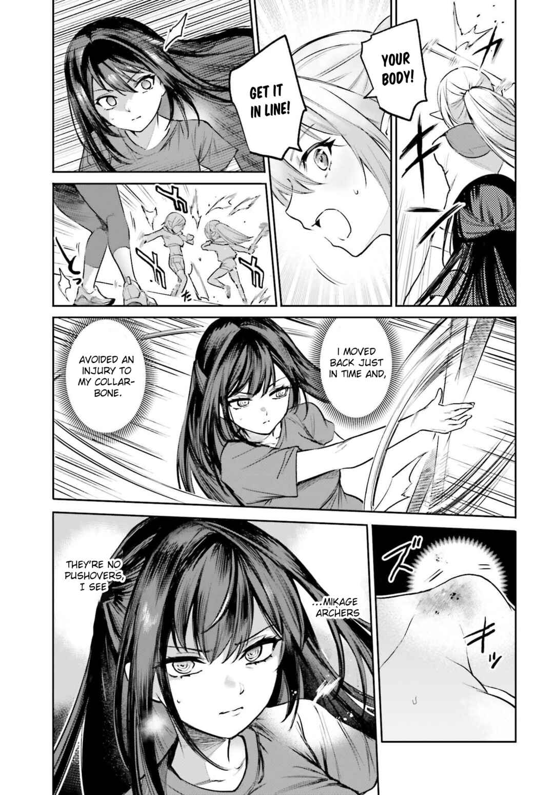 Danshi Kinsei Game Sekai de Ore ga Yaru Beki Yuiitsu no Koto: Yuri no Aida ni Hasamaru Otoko Toshite Tensei Shite Shimaimashita Chapter 5 - Page 24