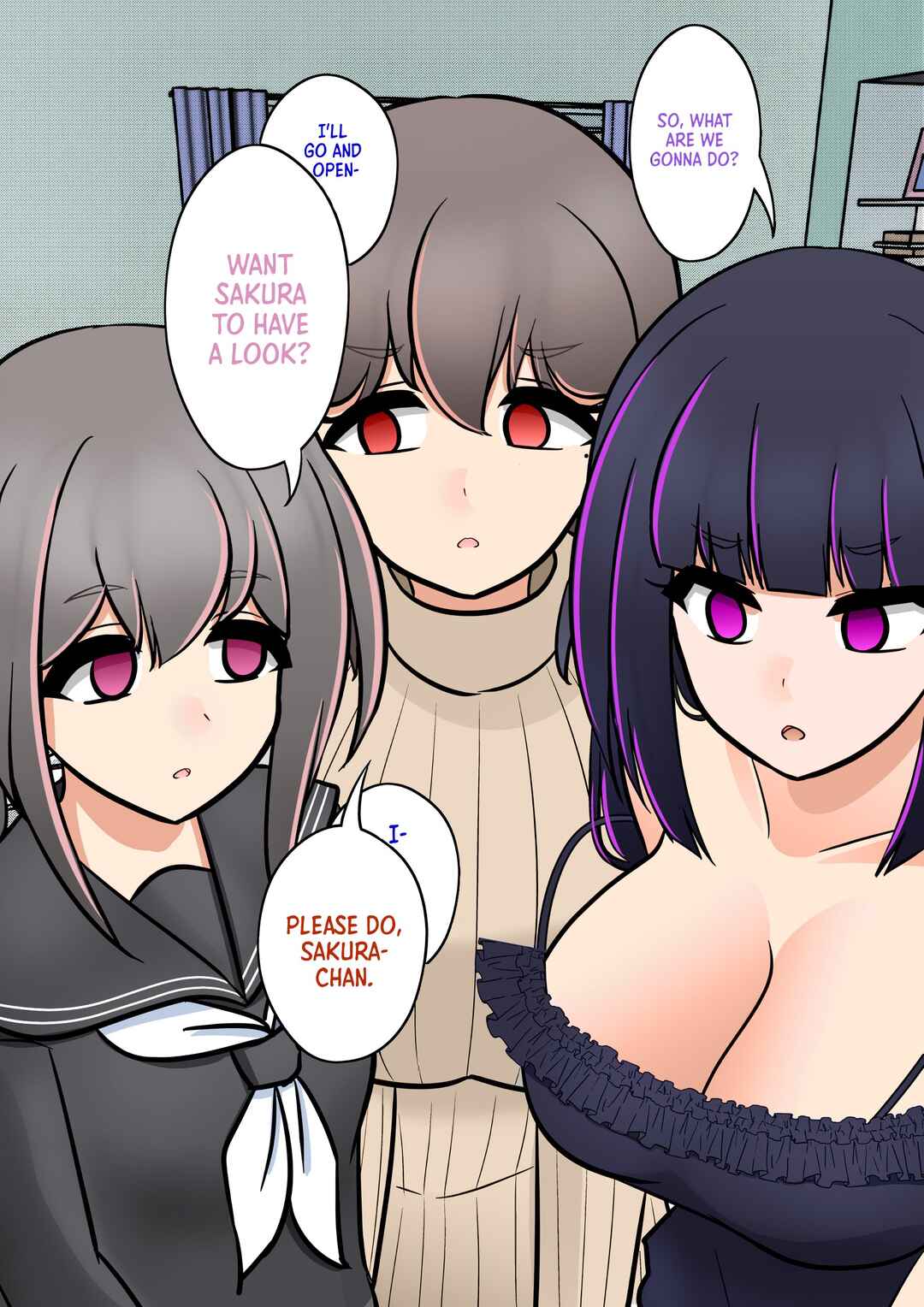 Danjo-hi 1:39 no Heikou Sekai wa Omoi no Hoka Futsuu (Fan Colored) Chapter 145 - Page 4