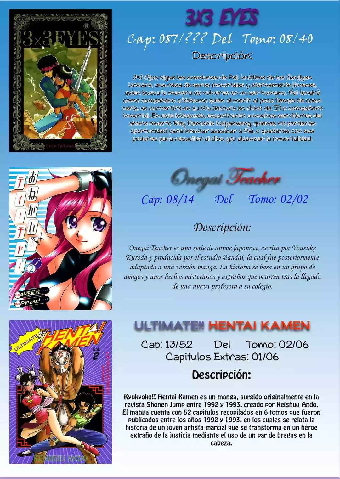 3×3 EYES Chapter 87 - Page 21