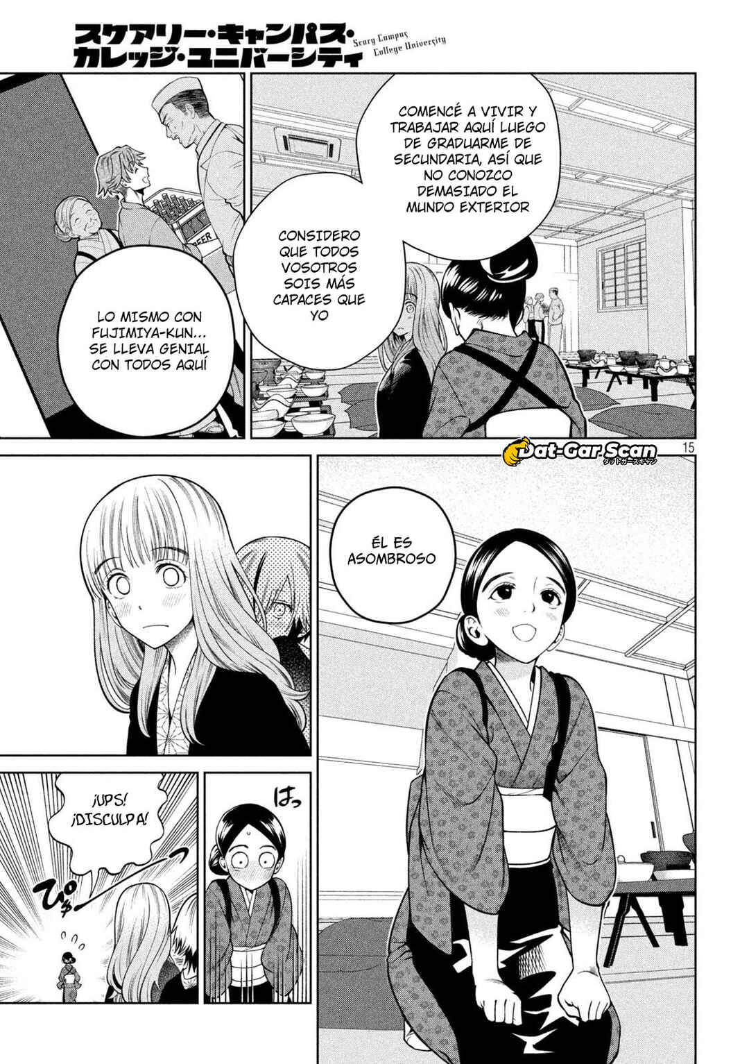 Scary Campus College University Chapter 20 - Page 17